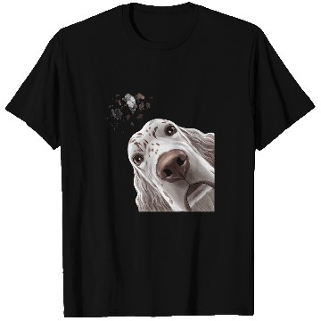 Discover English Setter Pet Funny Curious T-Shirts