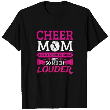 Discover Cheerleader Cheer Mom So Much Louder Cheerleading T-Shirts
