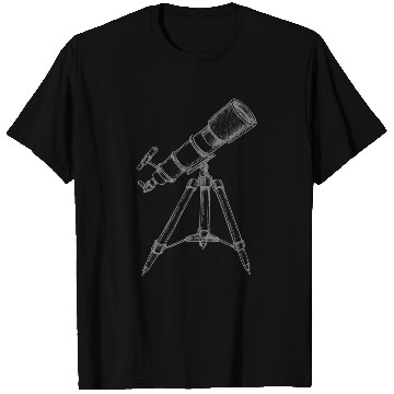 Discover Astronomer Equipment Telescope Astronomy Lovers T-Shirts