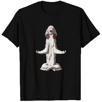 Discover English Setter Pet Funny Yoga T-Shirts