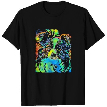 Discover Papillon Pet Face Puppy Pop Art T-Shirts