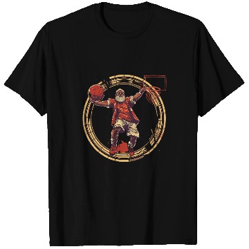 Discover Sport Basketball Happy Kwanzaa Merry Kwanzaa Santa Black Christmas Basketball 1 T-Shirts