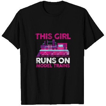 Discover Railway Locomotive Model Train RC Railroad Pilot 24 T-Shirts