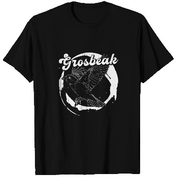 Discover Grosbeak ornithology birdwatching biologist binocular birder 9 T-Shirts
