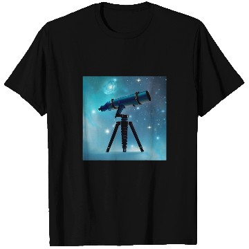 Discover Astronomy Telescope T-Shirts