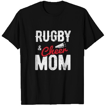 Discover Sport Rugby Womens Cheer Mom Rugby T-Shirts
