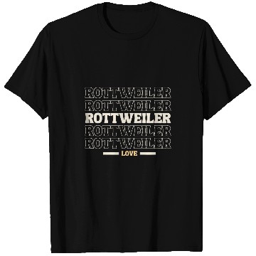 Discover Rottweiler Pet vintages Rottweiler multi line T-Shirts