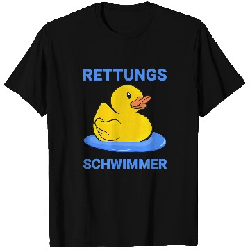 Discover Yellow Rubber Duck Squeaky Bath Master Lifeguard T-Shirts
