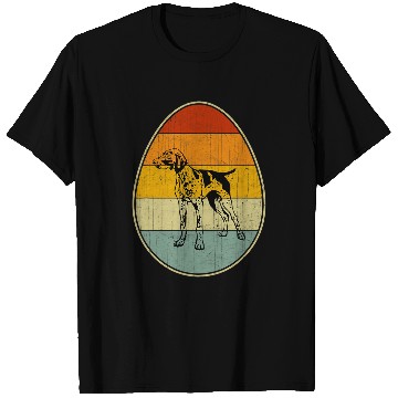 Discover German Shorthaired Pet Easter Egg Graphic Easter Day German Shorthaired Pointer T-Shirts