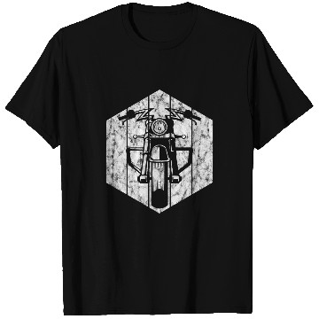 Discover Bobber Custom Chopper Motorcycle Biker Retro Silhouette T-Shirts