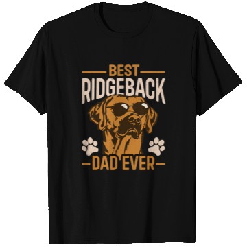 Discover Rhodesian Ridgeback Pet Ridgeback Dad Ever Dog 8 T-Shirts