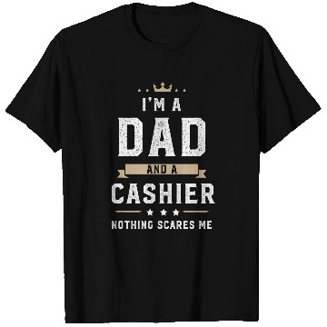 Discover Funny Dad Cashier Fathers Day T-Shirts