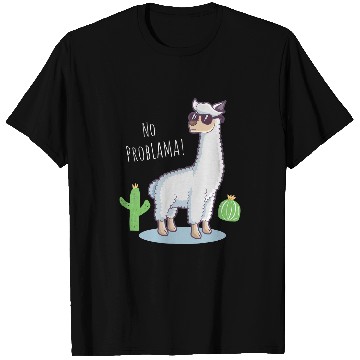 Discover Llama Pet No Problama 63 T-Shirts
