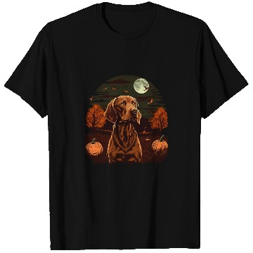 Discover Pumpkin Vizsla costume on Vizsla Halloween T-Shirts