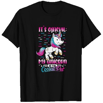 Discover Unicorn Pet I Officially Have Rainbow Unicorn Mythical Creatures Memes T-Shirts
