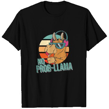 Discover Llama Pet No Problama vintages Llama Alpaca 9 T-Shirts