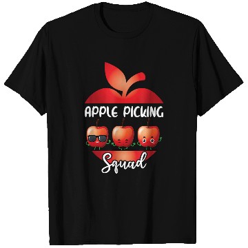 Discover Fruit Picker Farmer Harvest Season Funny Apple Picking Crew T-Shirts