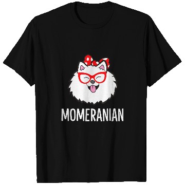 Discover Momeranian Funny Pomeranian Mom Pet Lovers T-Shirts