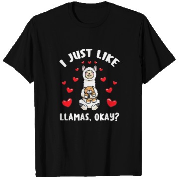 Discover Llama Pet Stuffed Animal Lama Alpaca T-Shirts