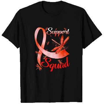 Discover ADHD Ribbon Warrior Support Squad Dragonfly ADHD Awareness T-Shirts