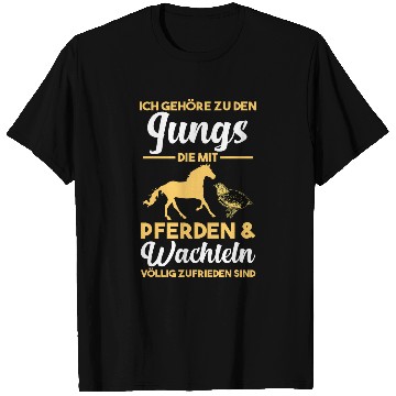 Discover Horse Pet Quail T-Shirts