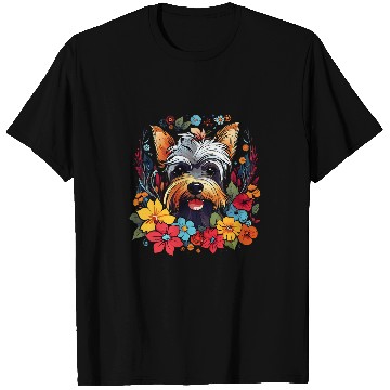 Discover Yorkshire Terrier Dog Yorkie Men Women Kids 6 T-Shirts