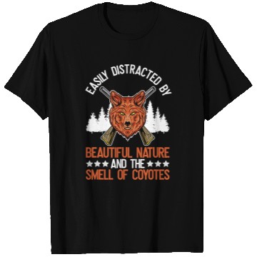 Discover Coyote Mammal Trapping And Coyote Hunter 1 T-Shirts
