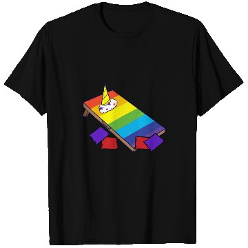 Discover Unicorn Pet Cornhole Corn Hole Unicornhole T-Shirts
