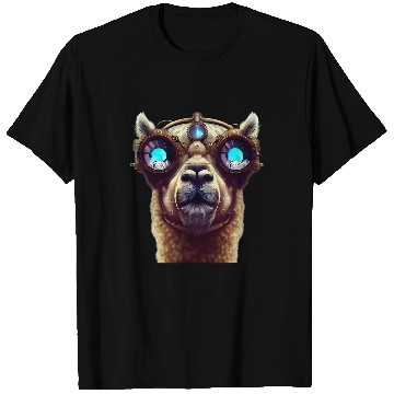Discover Llama Pet Steampunk Alpaca 2 T-Shirts