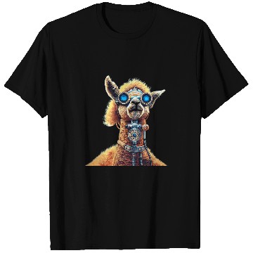 Discover Llama Pet Steampunk Alpaca 21 T-Shirts