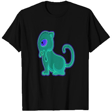 Discover Aliens UFO Space Cat Space Kitten EDM Melt T-Shirts