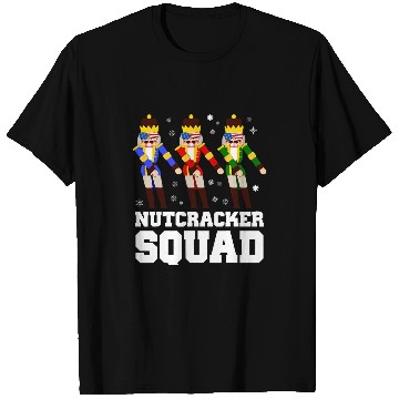Discover Nutcracker Squad Crew Ballet Dance Groupe Idea Ballerina 1 T-Shirts