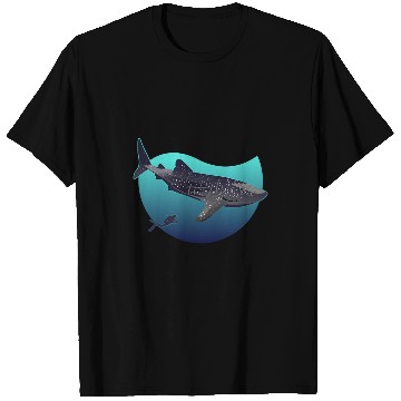 Discover Shark Pet Swimming Diving Reef Shark Sea Life T-Shirts