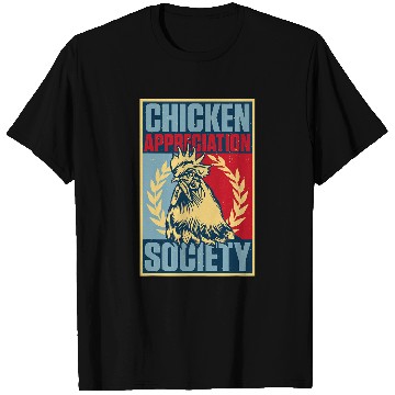 Discover Chicken Pet for men Appreciation Society T-Shirts