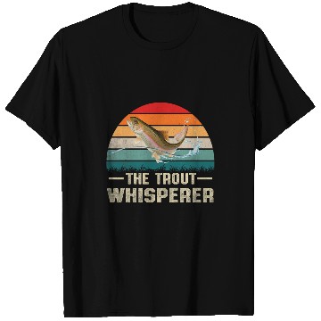 Discover Fishing Fun Gift Trout Whisperer T-Shirts