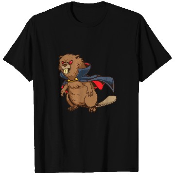 Discover Beaver Pet Monster animals vampire T-Shirts