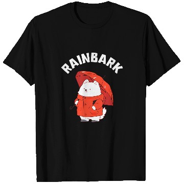 Discover Samoyed Rainbark Funny Dog Umbrella T-Shirts