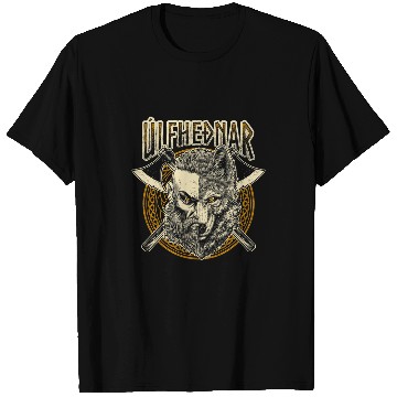 Discover Coyote Mammal Viking wolfs Ulfhednar Nordic Pagan Valhalla Warrior T-Shirts