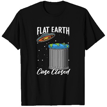 Discover Aliens UFO Flat Earth Alien Science Conspiracy Flat Earther T-Shirts