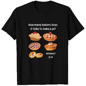 Discover Pi Day 3 14 Dessert Baker Multi Pie Mathematics Teacher Meme T-Shirts