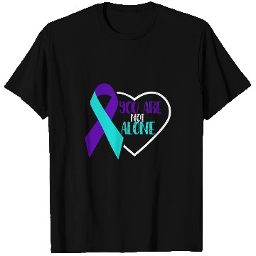 Discover suicides Prevention 988 Ribbon You Are Not Alone T-Shirts