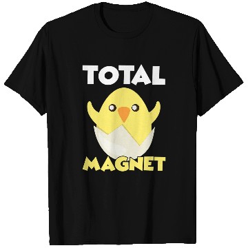 Discover Chicken Pet Total Magnet Chicken Puns Easter Egg Happy Easter Day T-Shirts