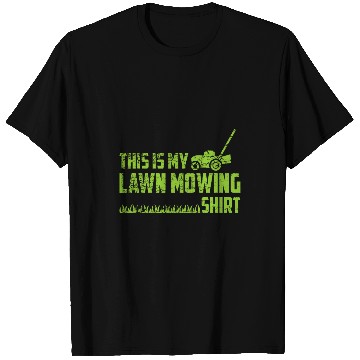 Discover Lawn Mower Fun Men Lawn Care Lawnmower T-Shirts