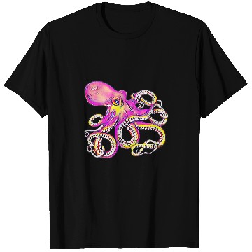 Discover Octopus Pet Tentacle Squid11 T-Shirts
