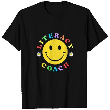 Discover Book Fun Reading Teacher Back School Special Literacy Coachs Squad 8 T-Shirts