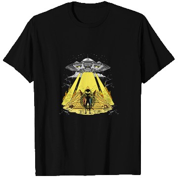 Discover Aliens UFO Ancient Astronaut Egyptian Pyramid Alien Conspiracy Theory 8 T-Shirts