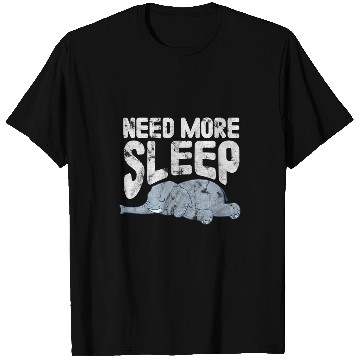Discover Elephant Mammal Need More Sleep Elephant Zookeeper Sleeping Distressed T-Shirts