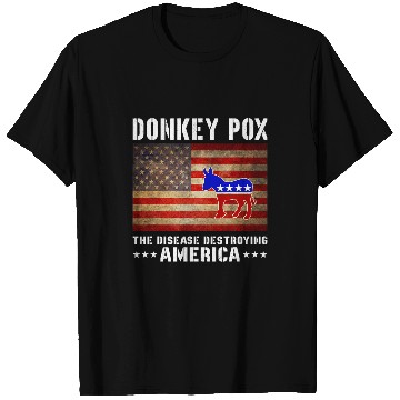 Discover Donkey Pet United States Donkey Pox T-Shirts