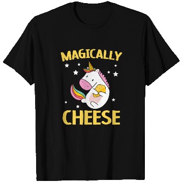 Discover Unicorn Pet Magically Cheese Cheesy Lover Mozzarella Cheddar Unicorn 1 T-Shirts