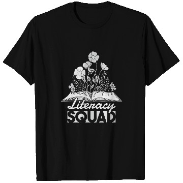 Discover Book Fun Reading Teacher Reading Coachs Literacy Squad 5 T-Shirts